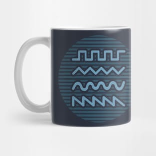 Synthesizer Waveforms Mug